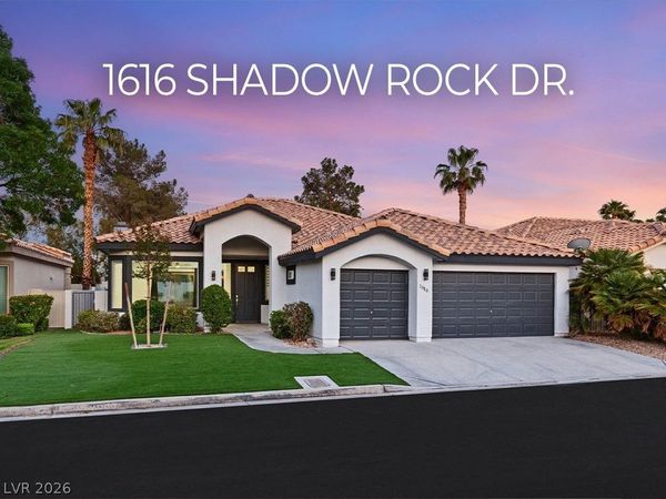 1616 Shadow Rock Drive, Las Vegas, NV 89117