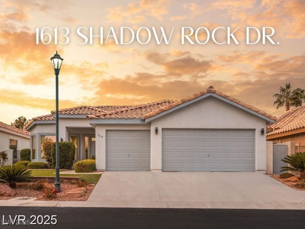 1613 Shadow Rock Drive, Las Vegas, NV 89117 Main Photo