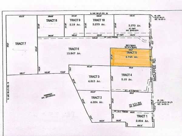 TBD McDuffee (tract 5) Road, Churubusco, IN 46723