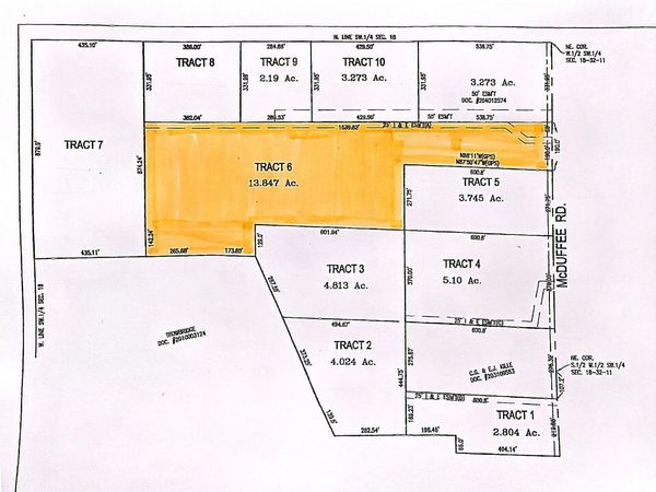 15451 McDuffee (tract 6) Road, Churubusco, IN 46723