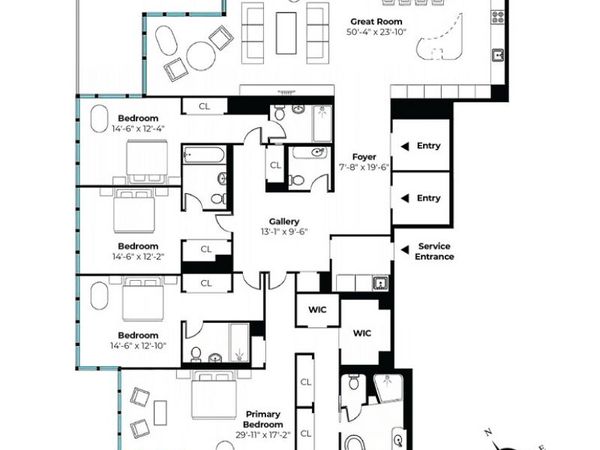 56 LEONARD Street, Unit 39WEST, Manhattan, NY 10013