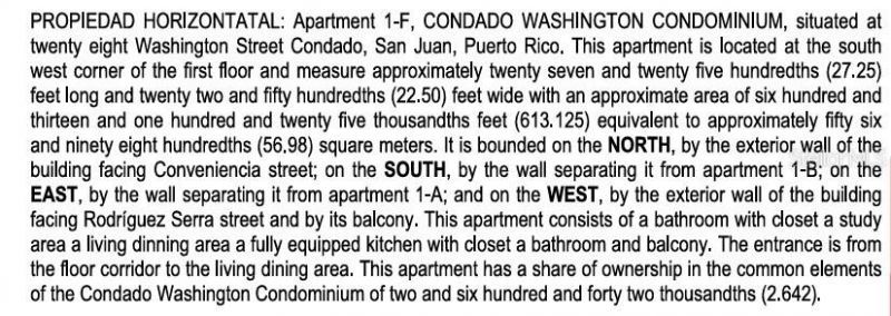 28 Washington Street, Unit 1-F, San Juan, PR 00907 Photo