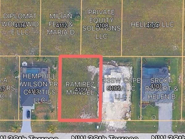 4109 NW 38 TER, CAPE CORAL, FL 33993