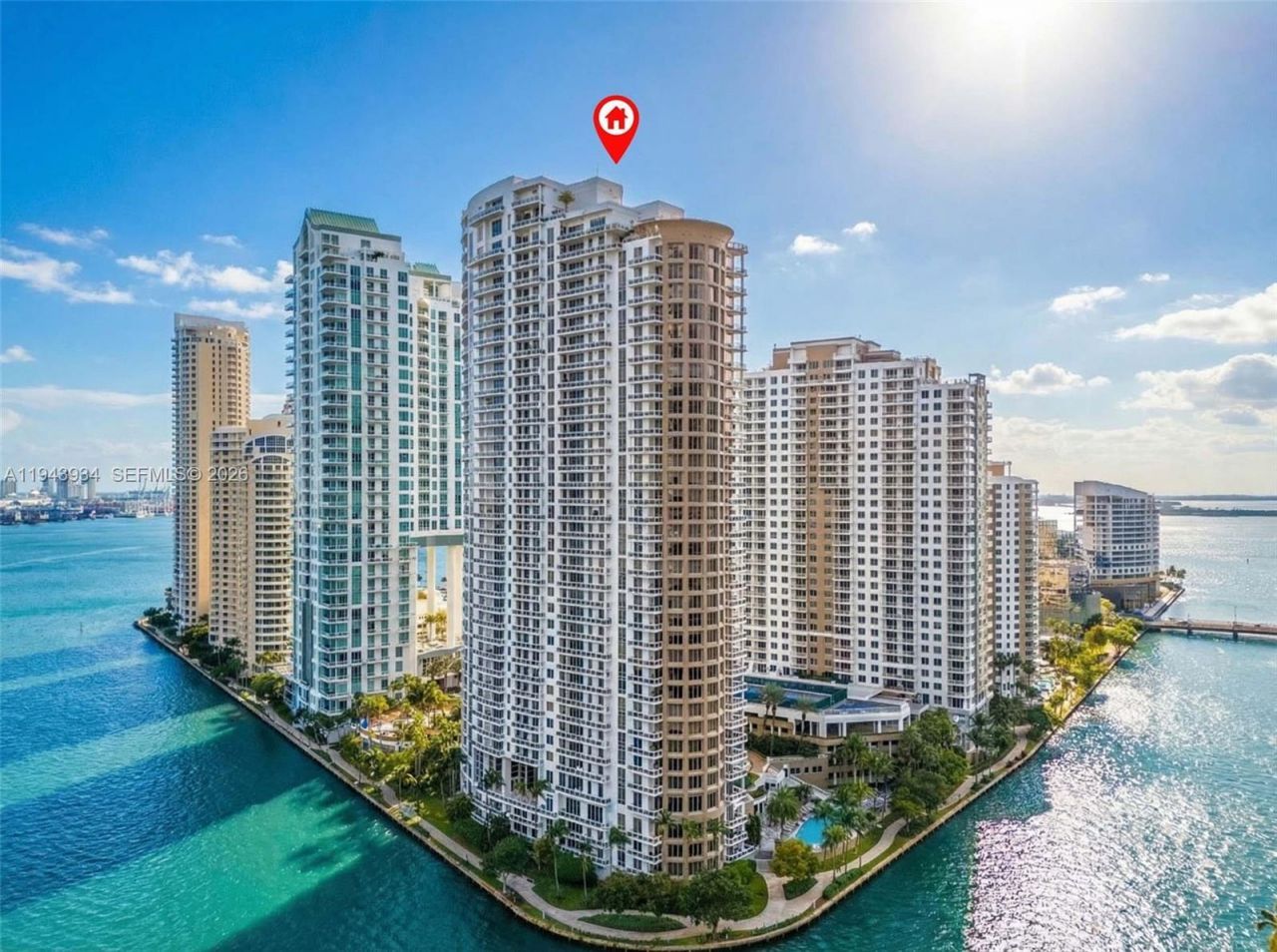 901 Brickell Key Blvd, Unit 3206, Miami, FL 33131 Photo