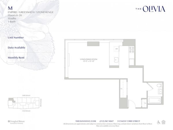 315 W 33RD Street, Unit 8M, Manhattan, NY 10001