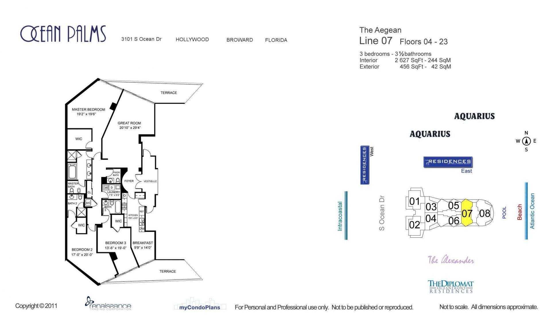 3101 S Ocean Drive, Unit 1807, Hollywood, FL 33019 Photo