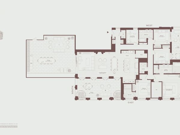 110 Boerum Place , Unit PH501, Brooklyn, NY 11201