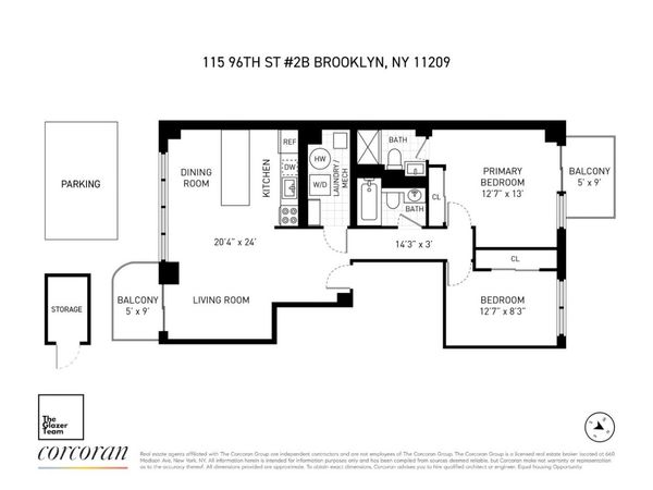 115 E 96TH Street, Unit 2B, Brooklyn, NY 11212