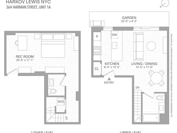 364 HARMAN Street , Unit 1A, Brooklyn, NY 11237