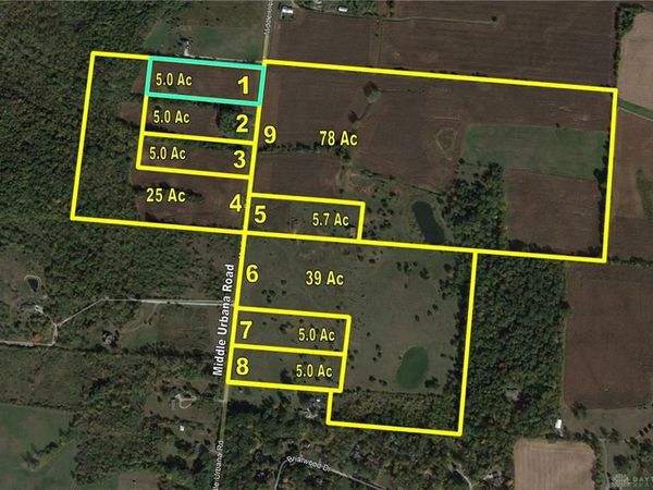 Tract 1 Middle Urbana Road, Urbana, OH 43078