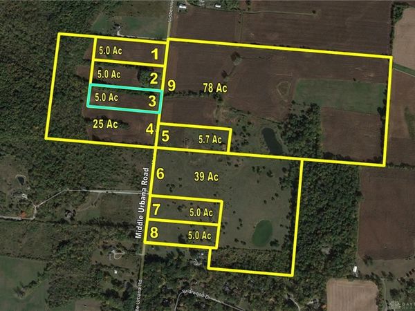 Tract 3 Middle Urbana Road, Urbana, OH 43078