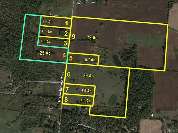 Tract 4 Middle Urbana Road, Urbana, OH 43078