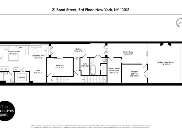 21 Bond Street, Unit 3, Manhattan, NY 10012