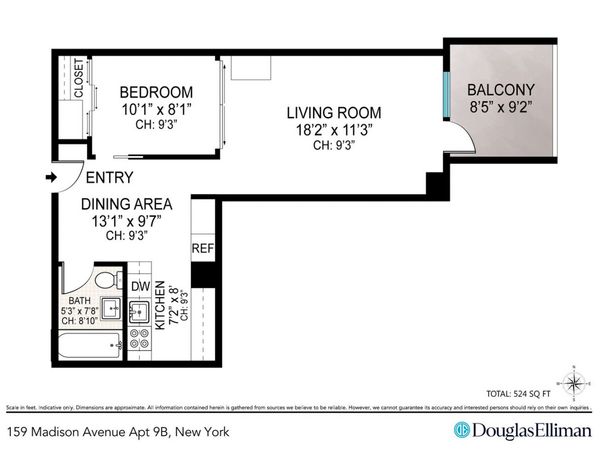 159 MADISON Avenue, Unit 9B, Manhattan, NY 10016