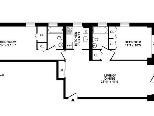 230 W 55TH Street , Unit 32B, Manhattan, NY 10019