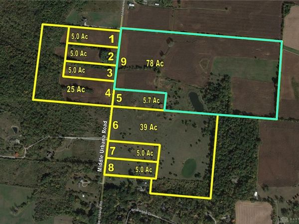 Tract 9 Middle Urbana Road, Urbana, OH 43078