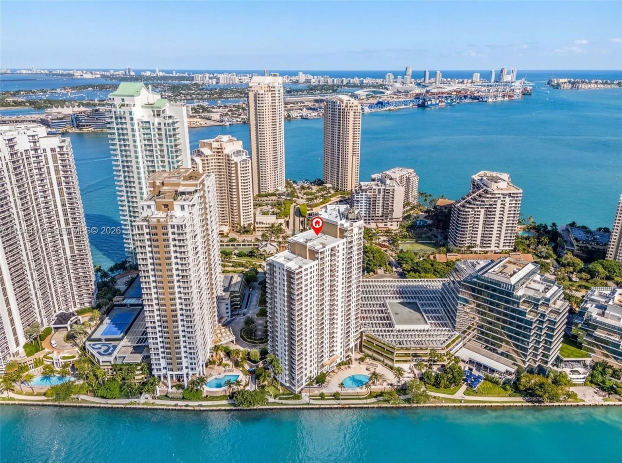 701 Brickell Key Blvd , Unit 1506, Miami, FL 33131 Photo