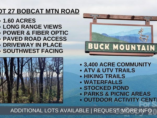 TBD Bobcat Mountain Road , Purlear, NC 28665