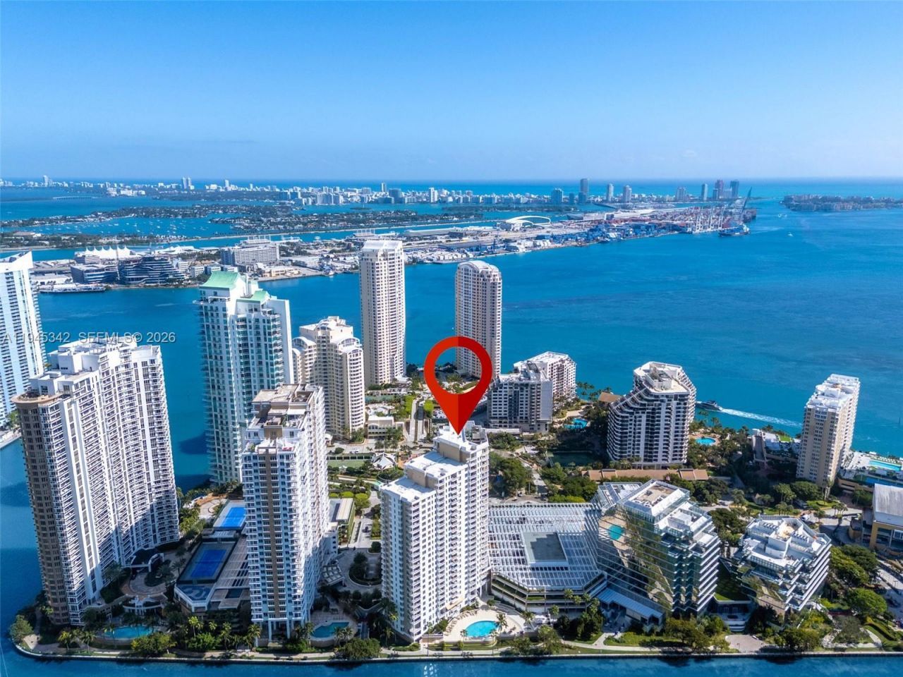 701 Brickell Key Blvd, Unit 1606, Miami, FL 33131 Photo