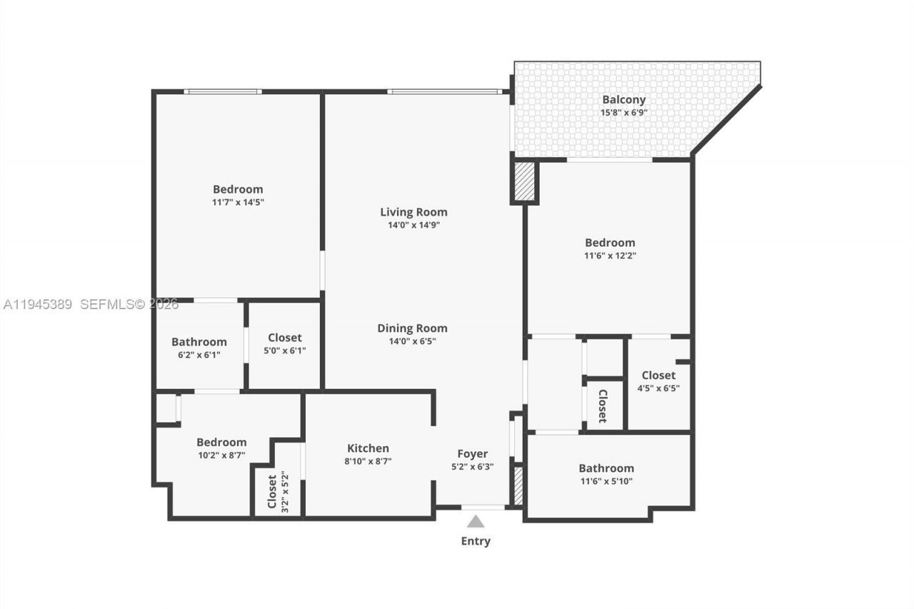 300 S Biscayne Blvd, Unit T-2304, Miami, FL 33131 Photo