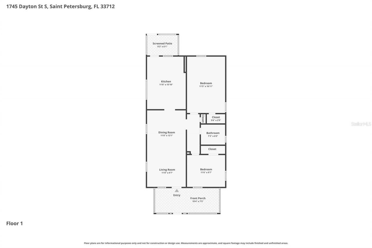 1745 Dayton Street S, Saint Petersburg, FL 33712 Photo