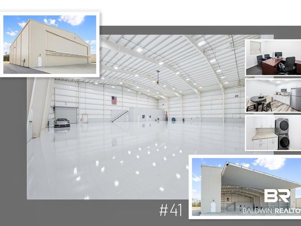 3090 Airport Drive, Unit Hanger #41, Gulf Shores, AL 36452