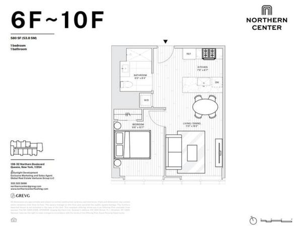 138-18 Northern Boulevard , Unit 7F, Queens, NY 11354