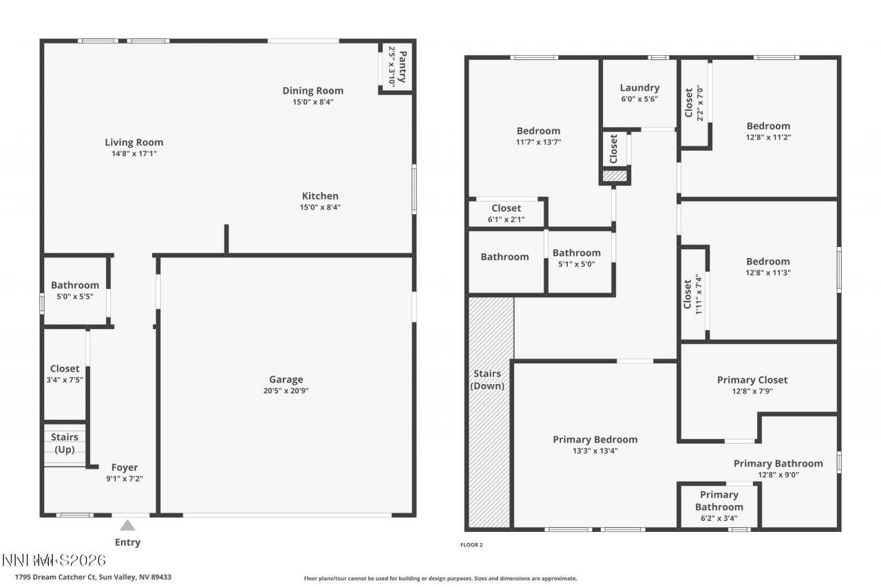 1795 Dream Catcher Court, Sun Valley, NV 89433 Photo