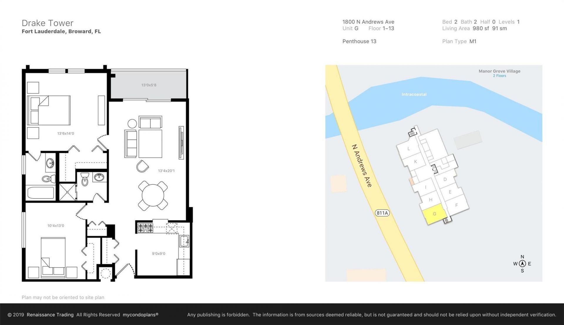 1800 N Andrews Avenue, Unit 10G, Fort Lauderdale, FL 33311 Photo