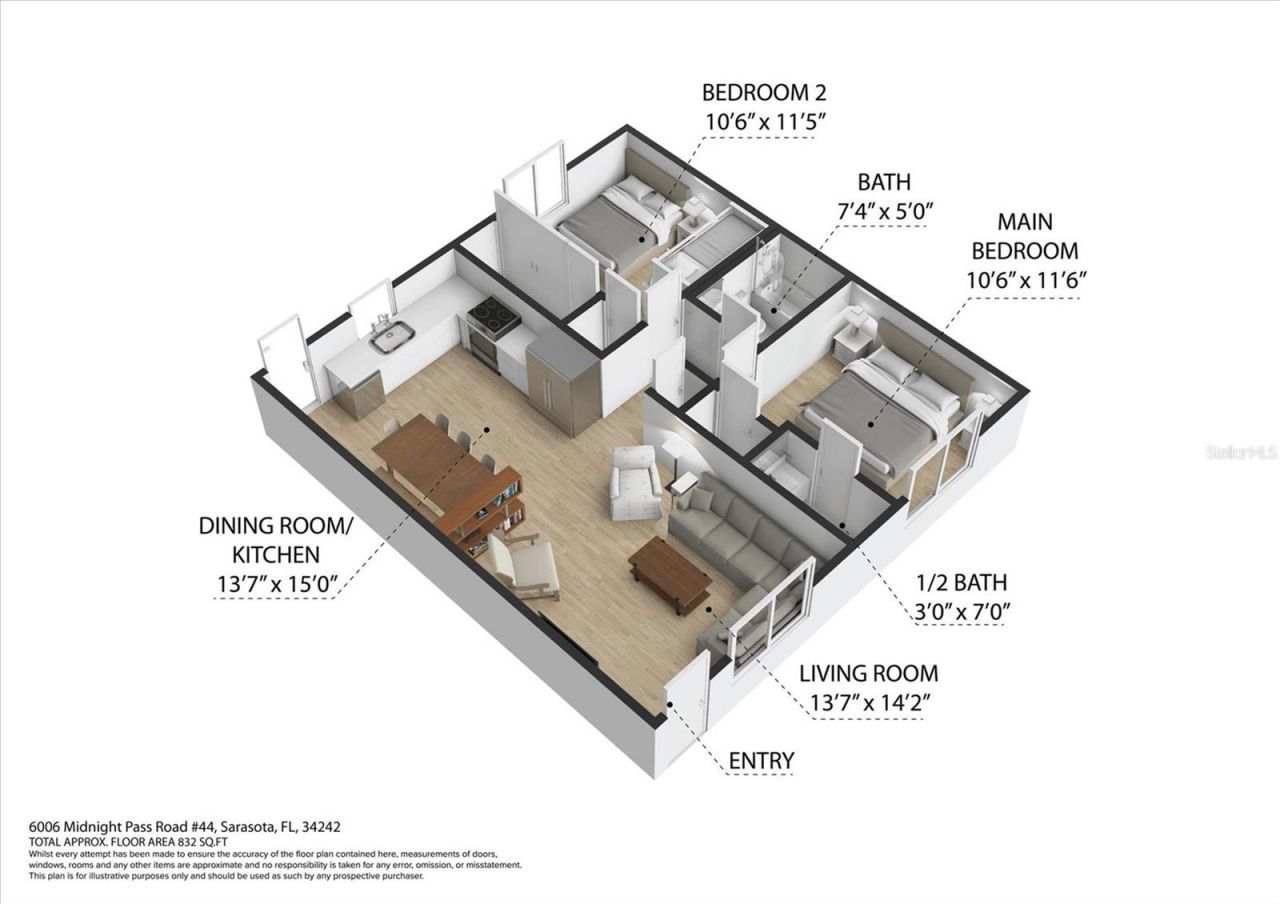 6006 Midnight Pass Road, Unit 44, Sarasota, FL 34242 Photo