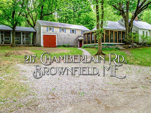 217 Chamberlain Road, Brownfield, ME 04010
