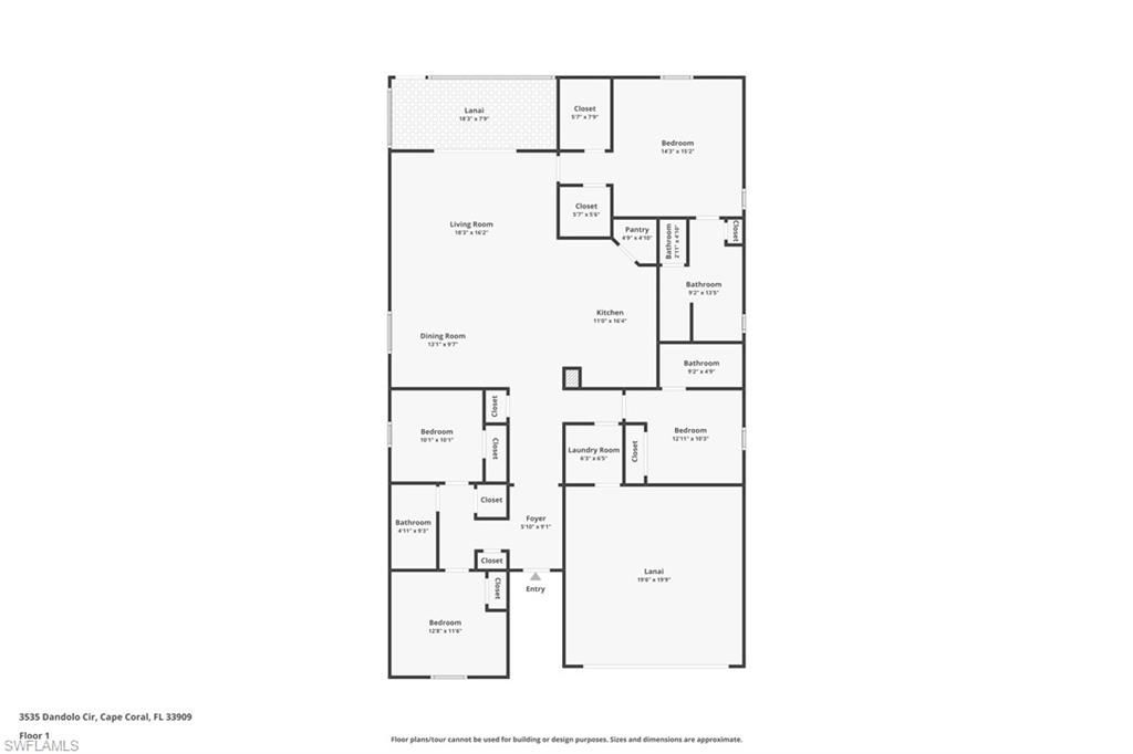 3535 Dandolo Cir , Cape Coral, FL 33909 Photo