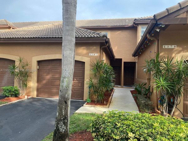1384 Veracruz Ln, Unit 4-7, Weston, FL 33327