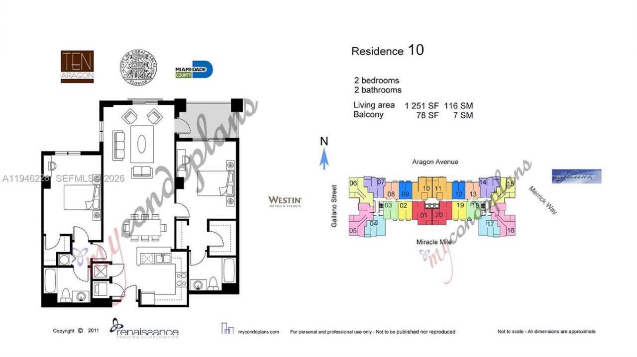 10 Aragon Ave, Unit 1110, Coral Gables, FL 33134 Photo