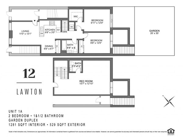 12 LAWTON Street, Unit 1A, Brooklyn, NY 11221