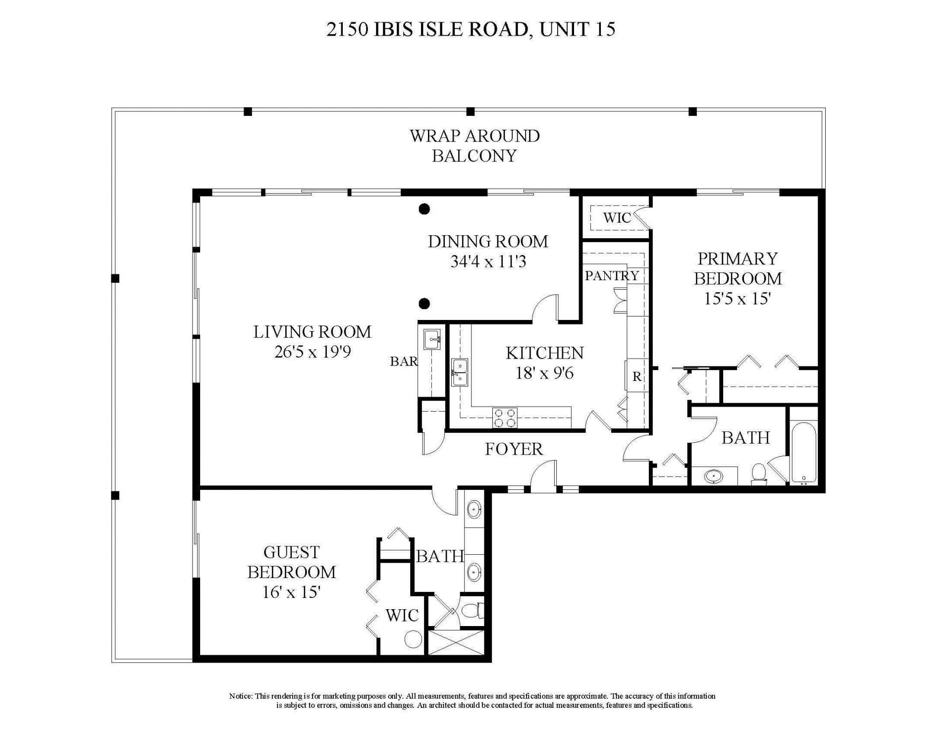 2150 Ibis Isle Road, Unit 15, Palm Beach, FL 33480 Photo