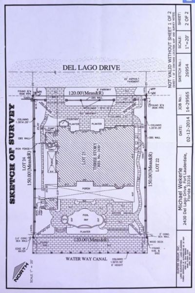 2430 Del Lago Drive, Fort Lauderdale, FL 33316 Photo