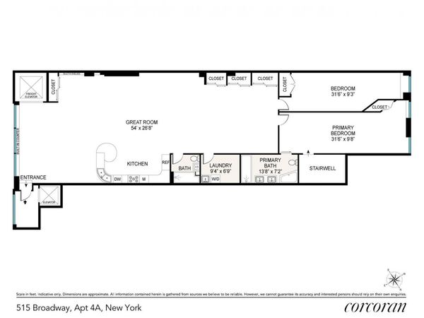 515 BROADWAY, Unit 4A, Manhattan, NY 10012