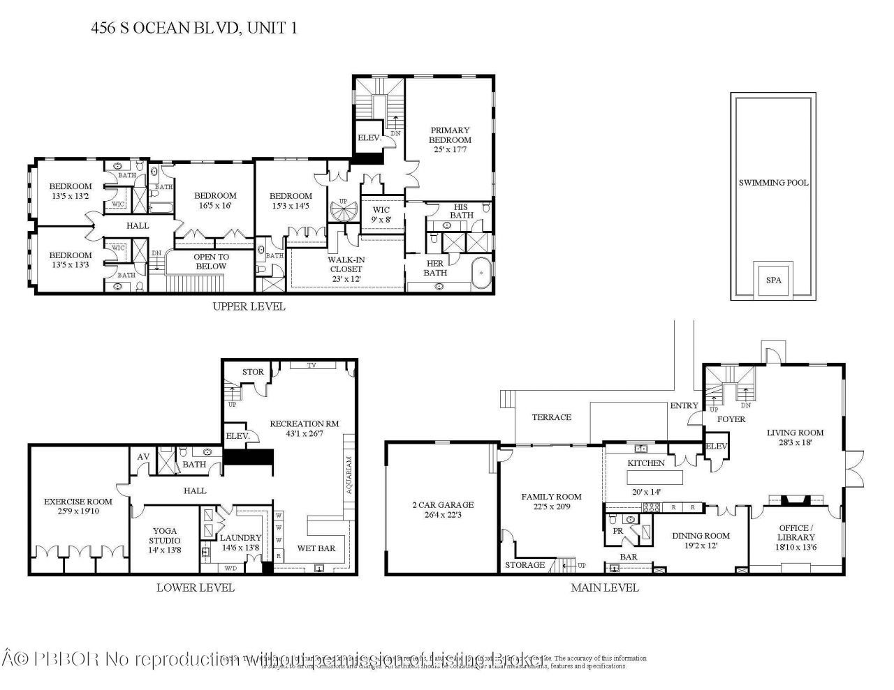 456 S Ocean Boulevard, Unit 1, Palm Beach, FL 33480 Photo