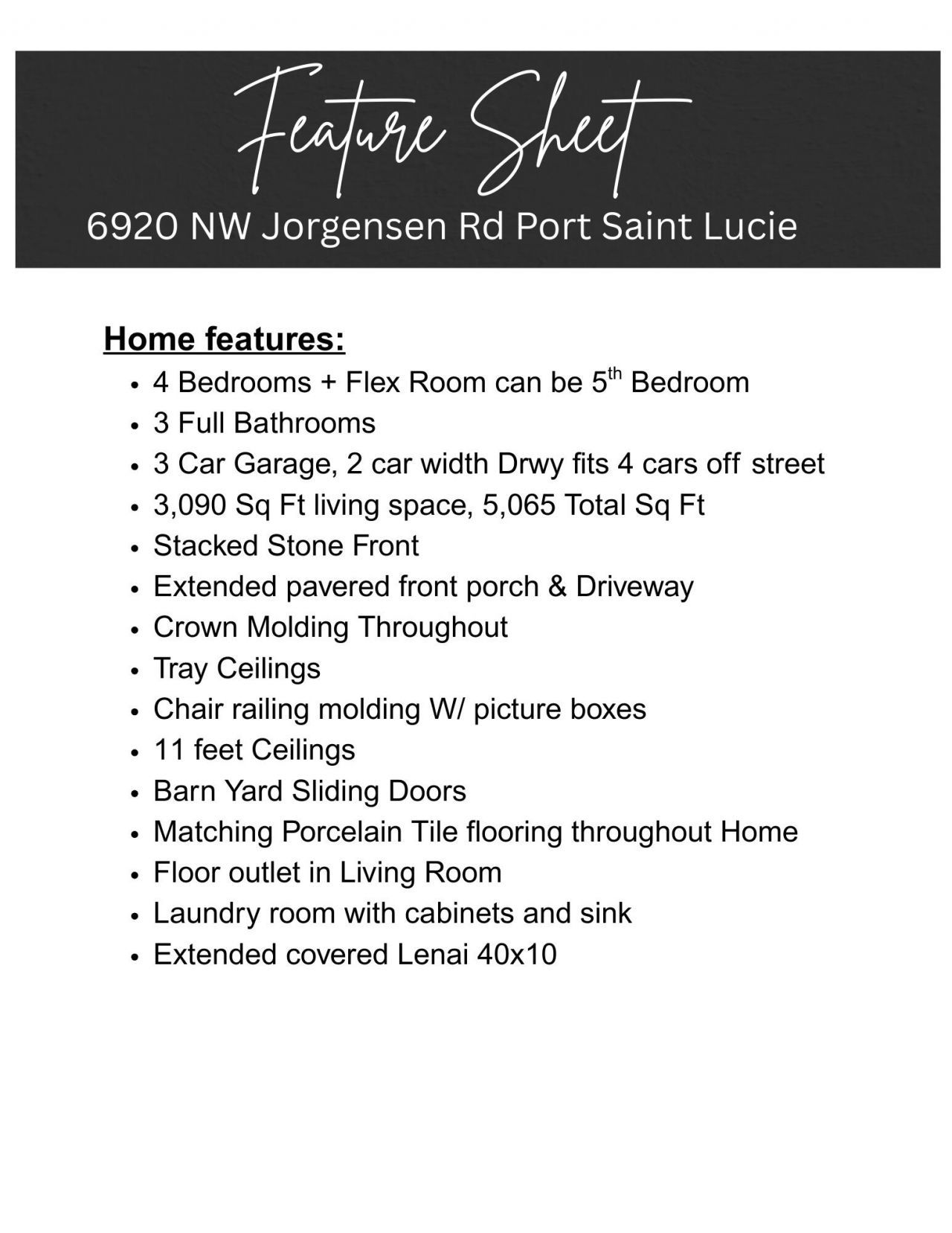 6920 NW Jorgensen Road, Port Saint Lucie, FL 34983 Photo