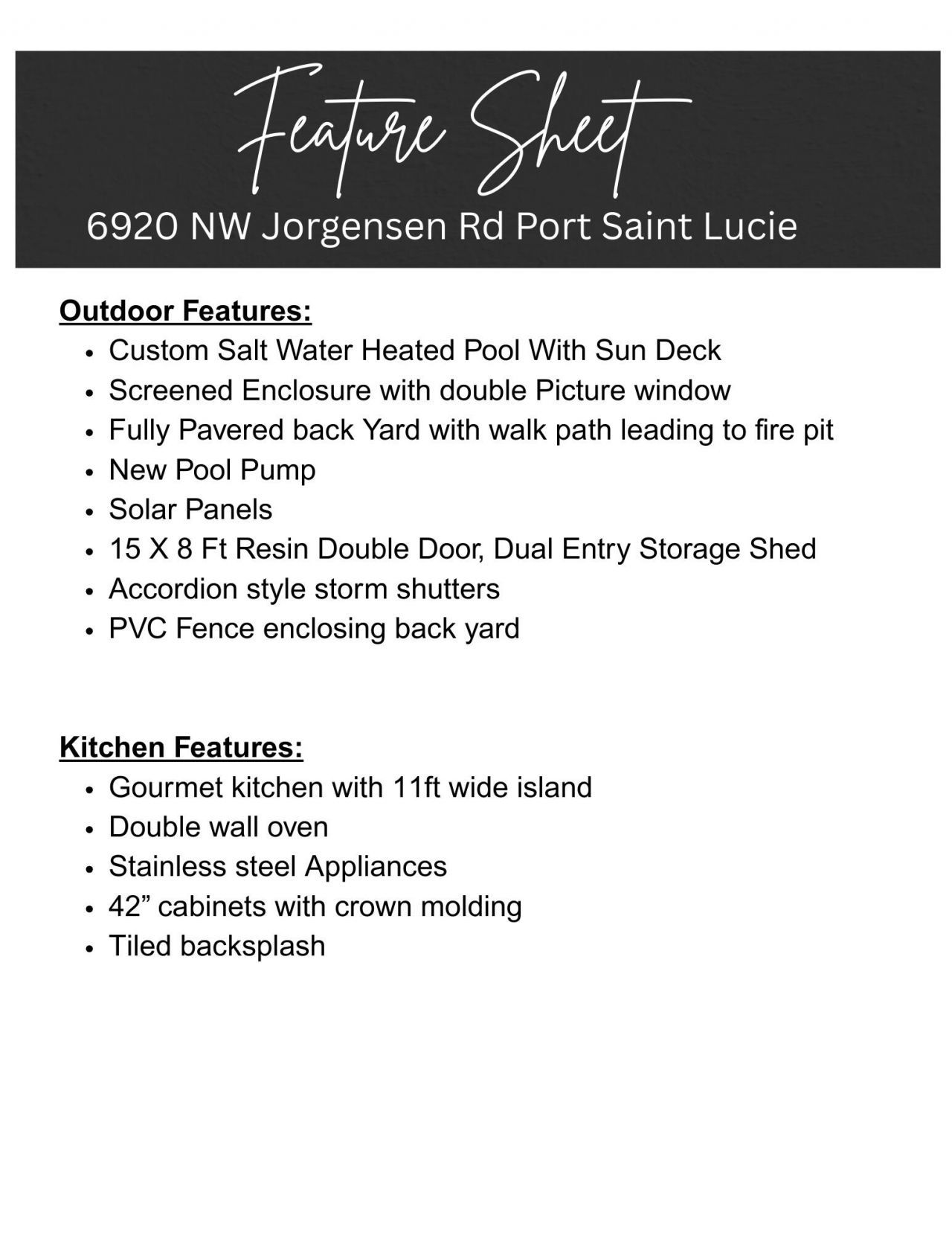 6920 NW Jorgensen Road, Port Saint Lucie, FL 34983 Photo