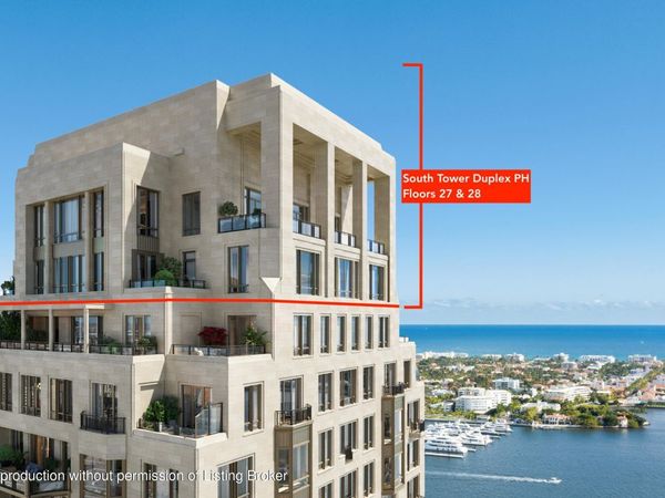 1355 S Flagler Drive, Unit South Towe, West Palm Beach, FL 33401