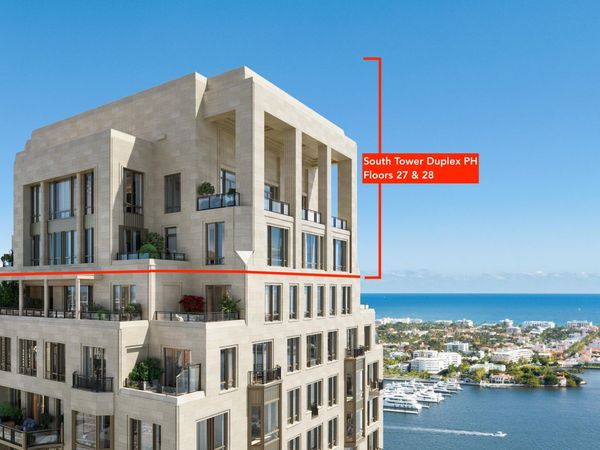 1355 S Flagler Drive, Unit South Towe, West Palm Beach, FL 33401