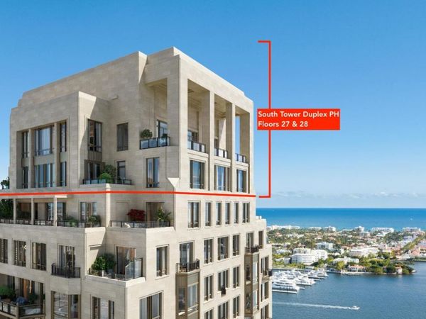 1355 S Flagler Drive, Unit South Towe, West Palm Beach, FL 33401