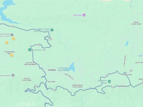 0 Burnt Mill Canyon, Cedarpines Park, CA 92322