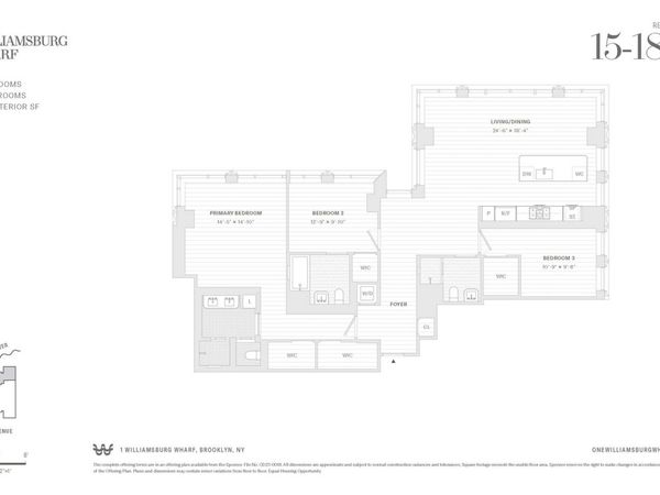 480 KENT Avenue, Unit 15C, Brooklyn, NY 11249