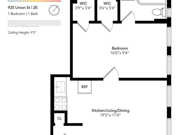 925 UNION Street, Unit 2E, Brooklyn, NY 11215