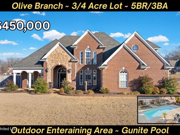 4700 Wesson Heights Drive, Olive Branch, MS 38654