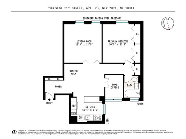 233 W 21st Street , Unit 2B, Manhattan, NY 10011