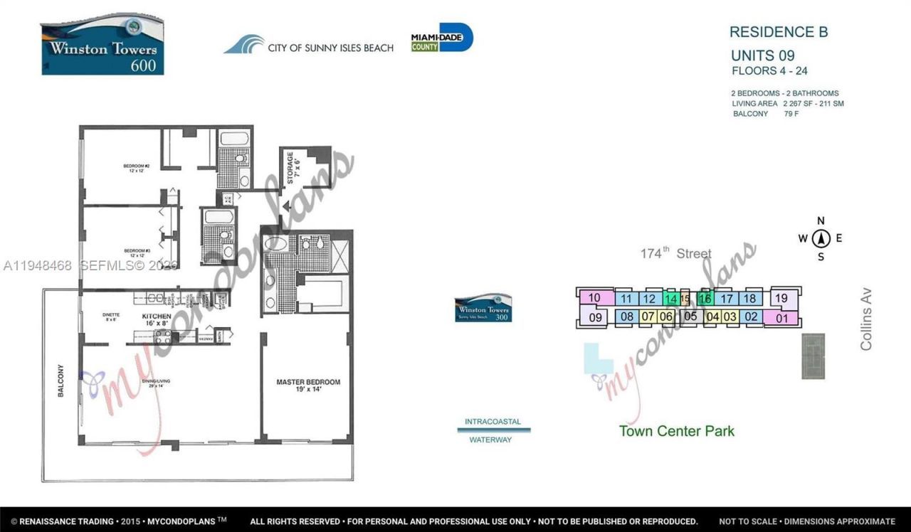 210 174th St, Unit 1909, Sunny Isles Beach, FL 33160 Photo
